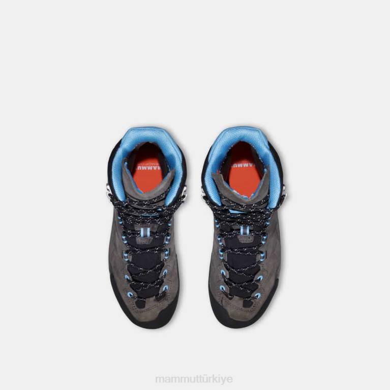 Mammut kento turu yüksek gtx ayakkabı karanlık titanyum fısıltı kadınlar LV8J370