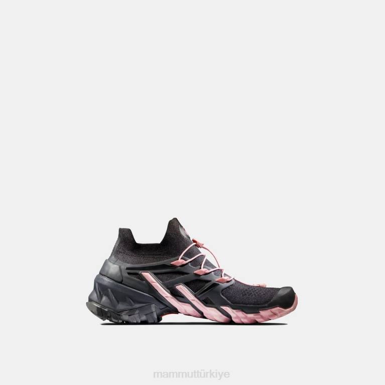 Mammut aegility pro orta dt ayakkabı siyah-koyu toz gül kadınlar LV8J345