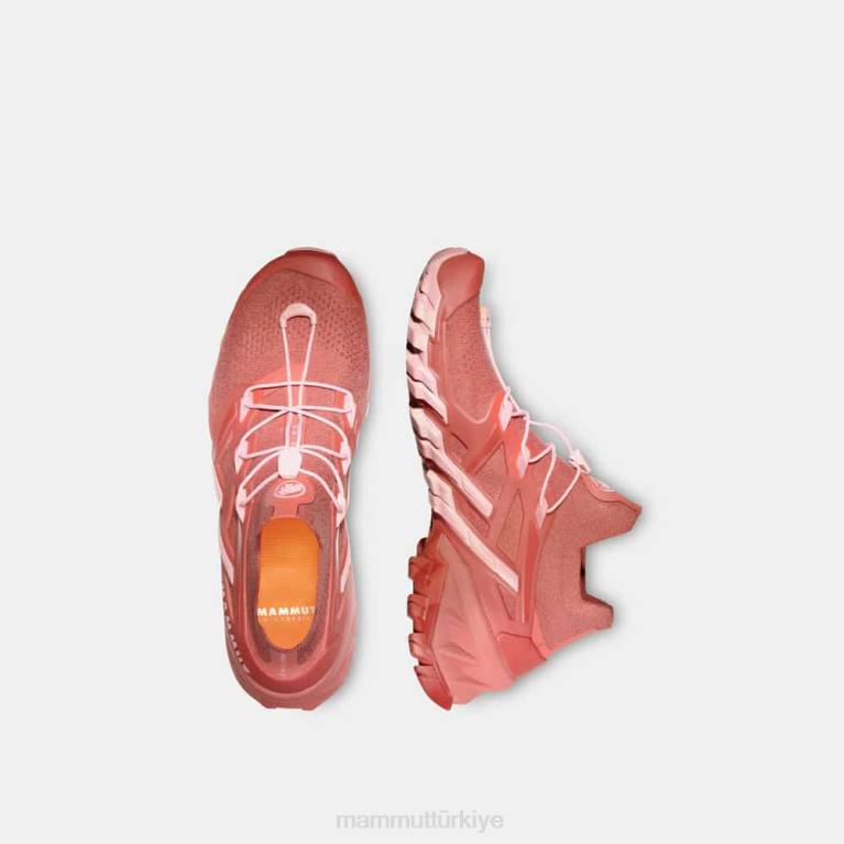 Mammut çeviklik yanlısı orta ayakkabı pişmiş toprak-koyu toz gül kadınlar LV8J1263
