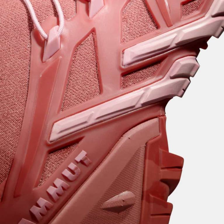 Mammut çeviklik yanlısı orta ayakkabı pişmiş toprak-koyu toz gül kadınlar LV8J1263