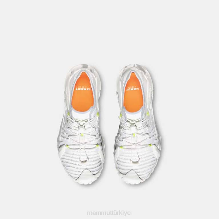Mammut hueco örgü ii düşük ayakkabı beyaz kadınlar LV8J328