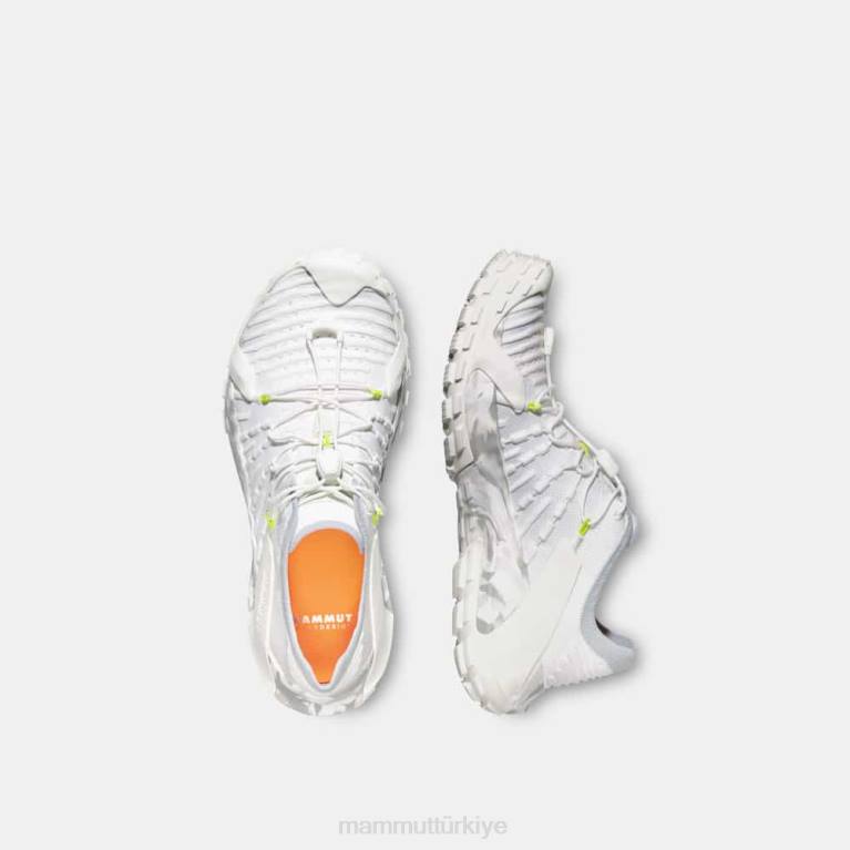 Mammut hueco örgü ii düşük ayakkabı beyaz kadınlar LV8J328