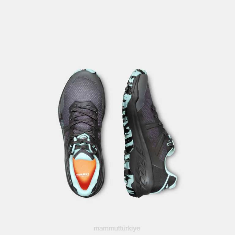 Mammut sertig ii düşük ayakkabı siyah-koyu ayaz kadınlar LV8J1264