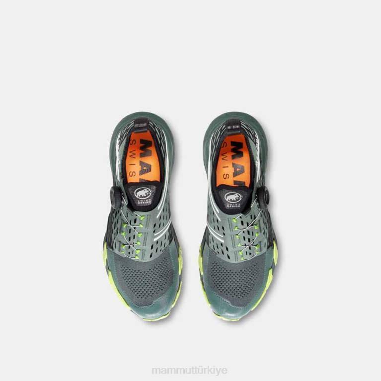 Mammut aenergy tr boa orta gtx ayakkabı koyu yeşim-beyaz kadınlar LV8J348