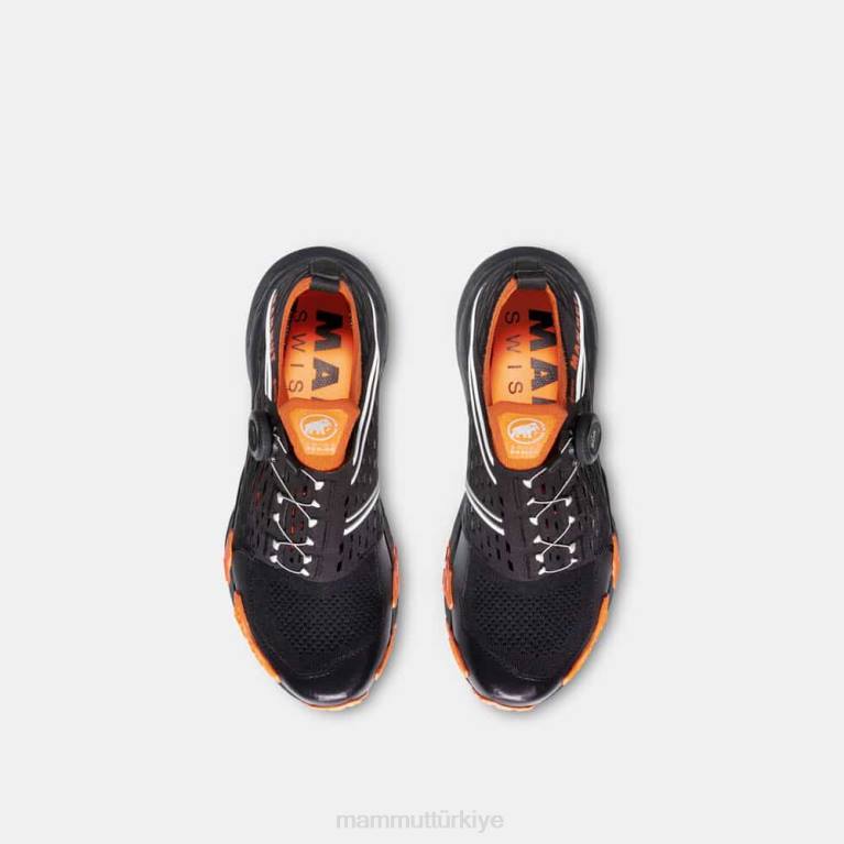 Mammut aenergy tr boa orta gtx ayakkabı siyah-koyu mandalina kadınlar LV8J1266