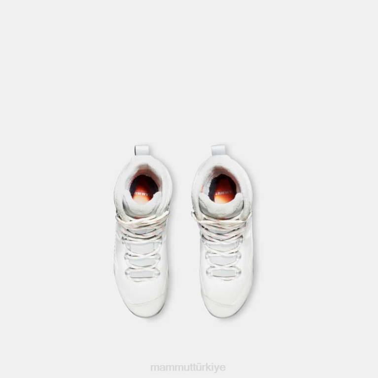 Mammut blackfin ııı wp yüksek ayakkabı parlak beyaz otoyol kadınlar LV8J1286
