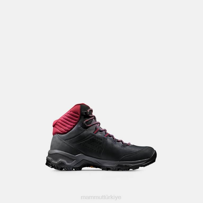 Mammut nova iv orta gtx ayakkabı kara kan kırmızısı kadınlar LV8J355