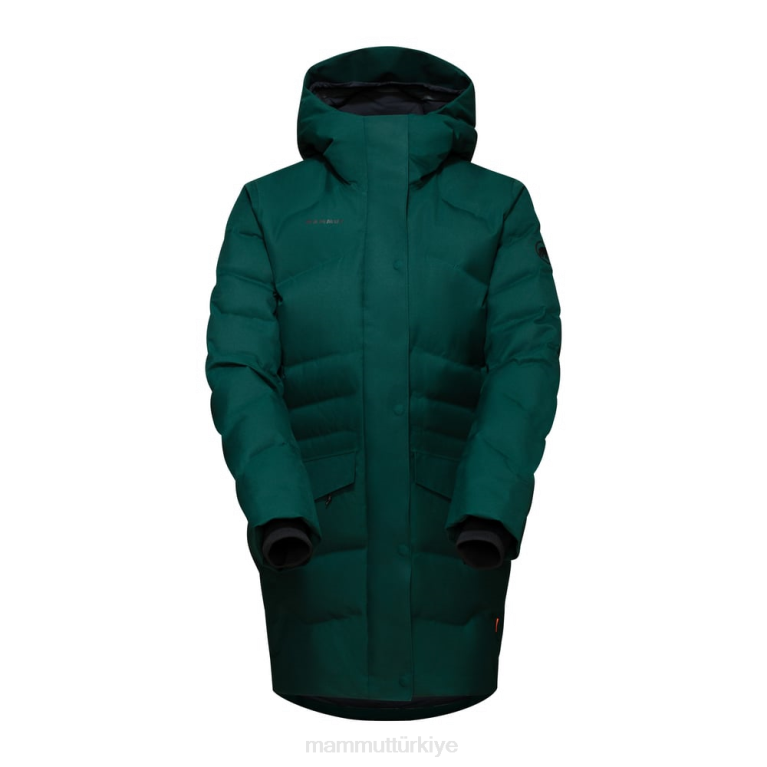 Mammut Photics hs termo parka Giyim koyu deniz mavisi kadınlar LV8J763