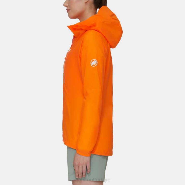 Mammut aenergy wb kapüşonlu ceket Giyim koyu mandalina kadınlar LV8J641