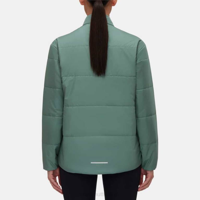 Mammut ceketli seon ışığı Giyim koyu yeşim kadınlar LV8J774