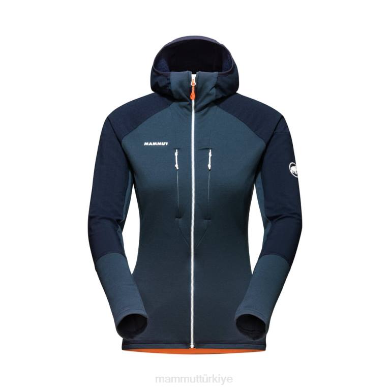 Mammut eiswand gelişmiş ml kapüşonlu ceket Giyim gece kadınlar LV8J965