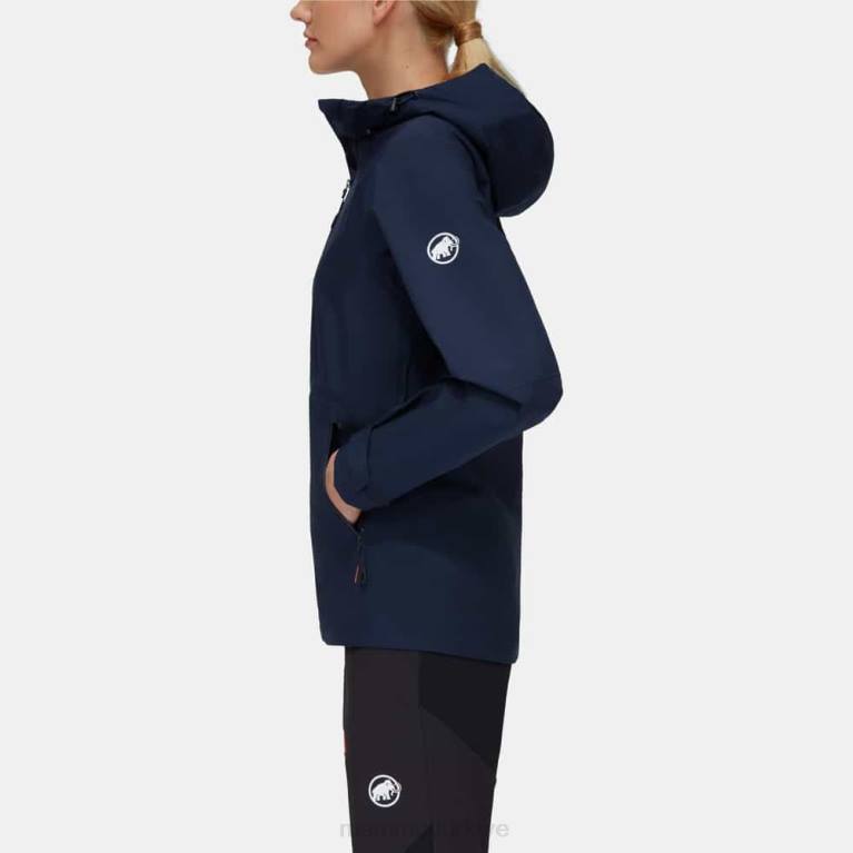 Mammut iletmek tur hs kapüşonlu ceket Giyim deniz kadınlar LV8J745
