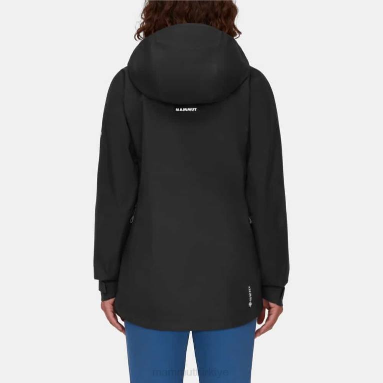 Mammut krater iv hs kapüşonlu ceket Giyim siyah kadınlar LV8J29