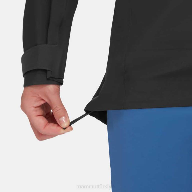 Mammut krater iv hs kapüşonlu ceket Giyim siyah kadınlar LV8J29