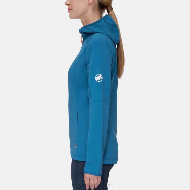 Mammut madris hafif ml kapüşonlu ceket Giyim derin buz kadınlar LV8J833