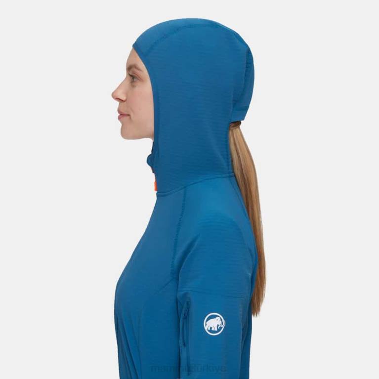 Mammut madris hafif ml kapüşonlu ceket Giyim derin buz kadınlar LV8J833