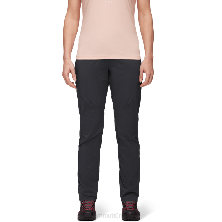 Mammut yürüyüş pantolonu Giyim siyah kadınlar LV8J270