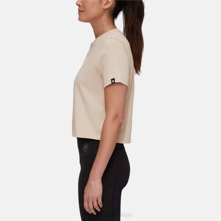 Mammut Massone t-shirt yazı kırpılmış Giyim savana kadınlar LV8J1093
