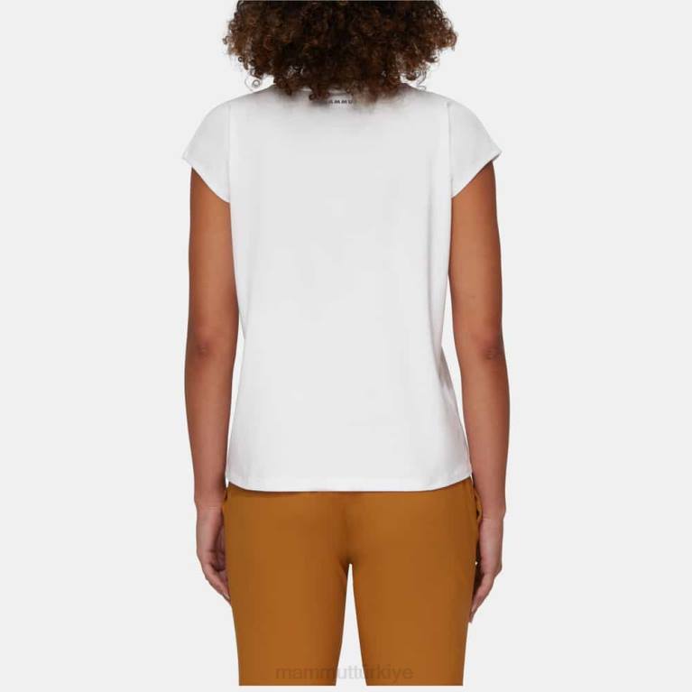 Mammut dağ tişörtü Giyim beyaz kadınlar LV8J263