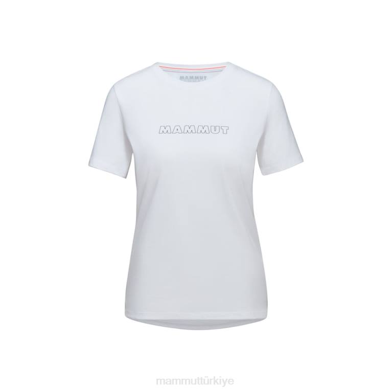 Mammut çekirdek t-shirt logosu Giyim beyaz kadınlar LV8J1039