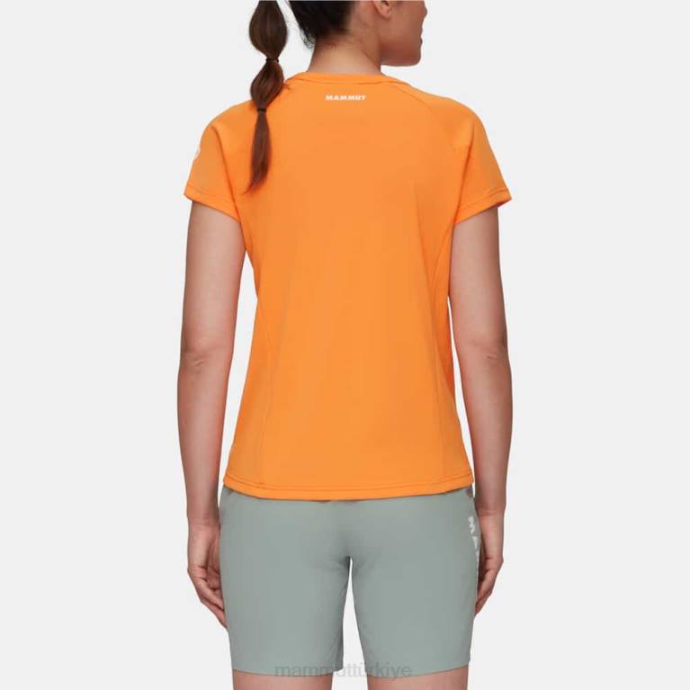 Mammut çeviklik fl t-shirt Giyim mandalina kadınlar LV8J1074