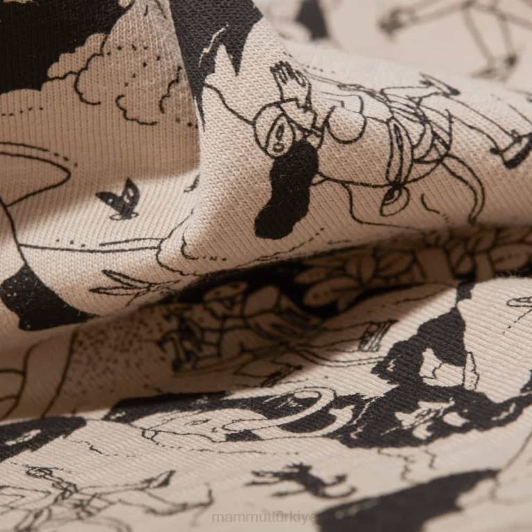 Mammut massone tişörtü tırmanma sahnesi Giyim savan siyahı kadınlar LV8J1107