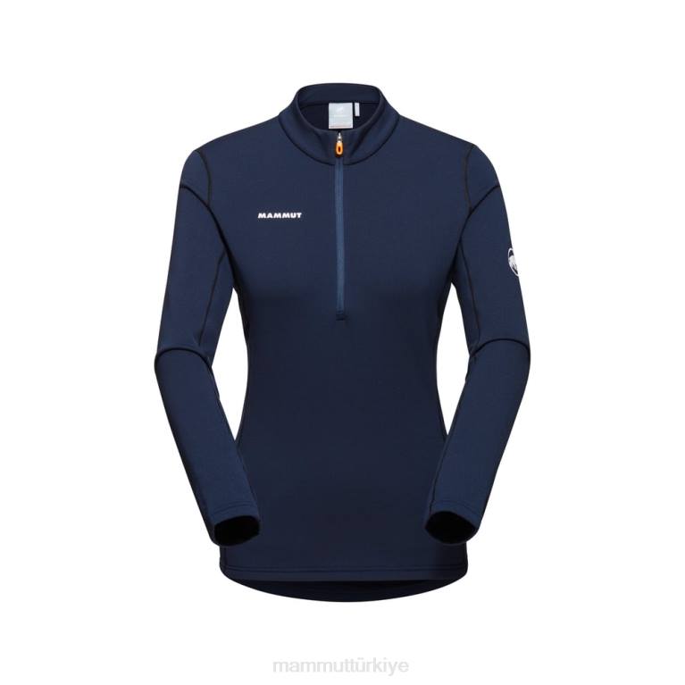Mammut aenergy ml yarım fermuar çekme Giyim deniz siyahı kadınlar LV8J225