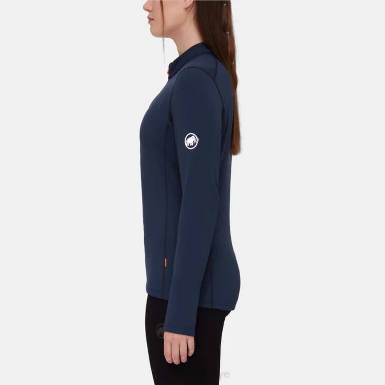 Mammut aenergy ml yarım fermuar çekme Giyim deniz siyahı kadınlar LV8J225