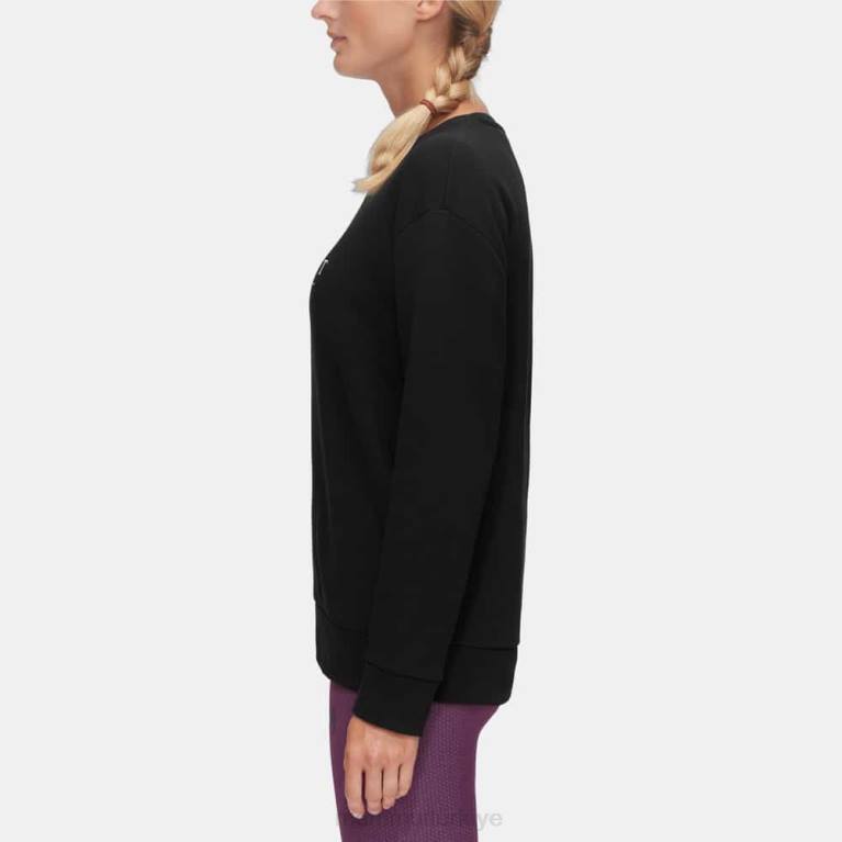 Mammut core ml sıfır yaka logosu Giyim siyah kadınlar LV8J1033