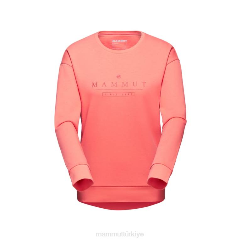 Mammut core ml sıfır yaka logosu Giyim somon kadınlar LV8J1034