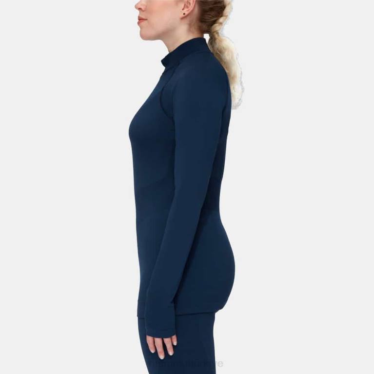 Mammut trift yarım fermuarlı uzun kollu Giyim deniz kadınlar LV8J222