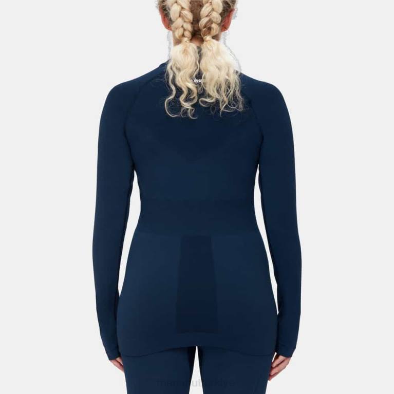 Mammut trift yarım fermuarlı uzun kollu Giyim deniz kadınlar LV8J222