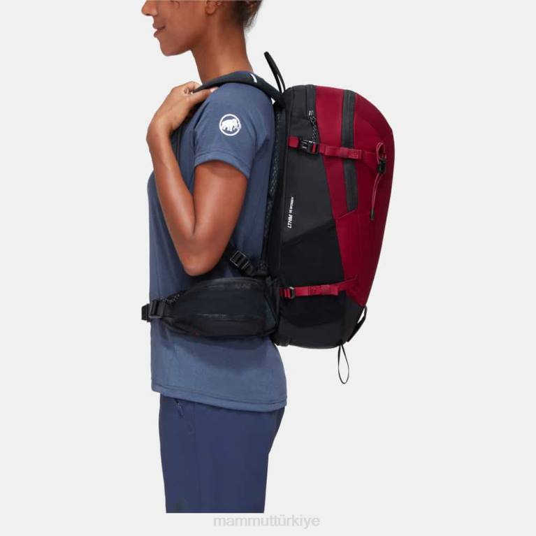 Mammut lityum 15 teçhizat kan kırmızısı-siyah kadınlar LV8J437