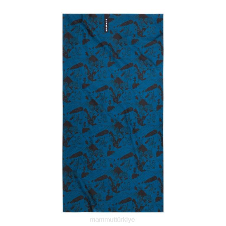 Mammut boyun körüğüne tırmanma sahnesi Aksesuarlar derin buz siyahı üniseks LV8J1191