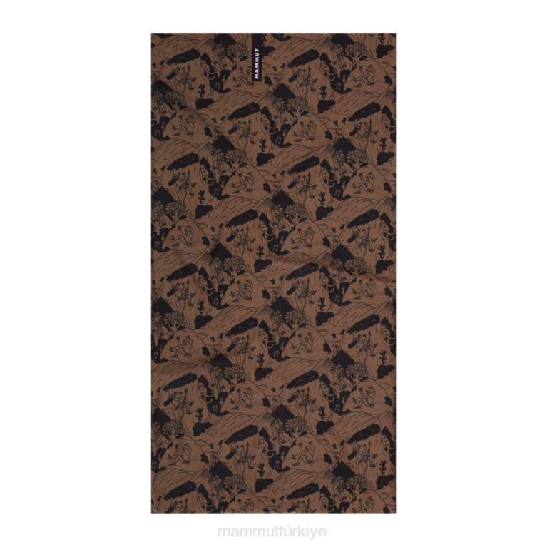 Mammut boyun körüğüne tırmanma sahnesi Aksesuarlar koyu kum siyahı üniseks LV8J1189