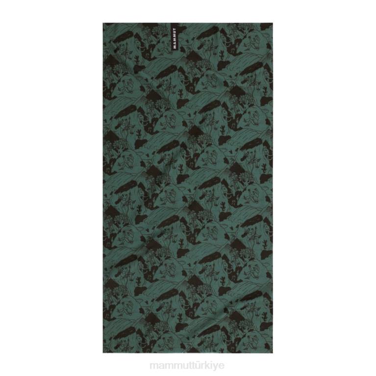 Mammut boyun körüğüne tırmanma sahnesi Aksesuarlar koyu yeşim-siyah üniseks LV8J1190