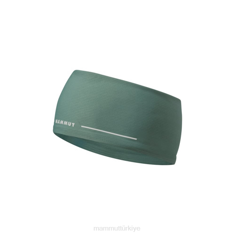 Mammut aenergy ışık saç bandı Aksesuarlar koyu yeşim üniseks LV8J1153