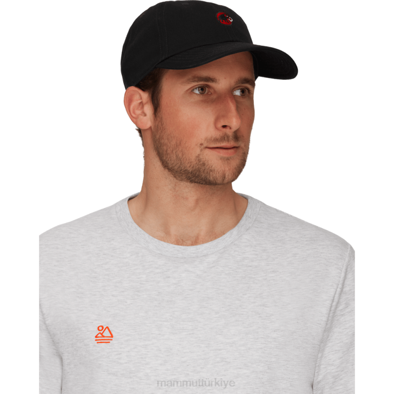 Mammut beyzbol şapkası Aksesuarlar siyah prt1 üniseks LV8J1170