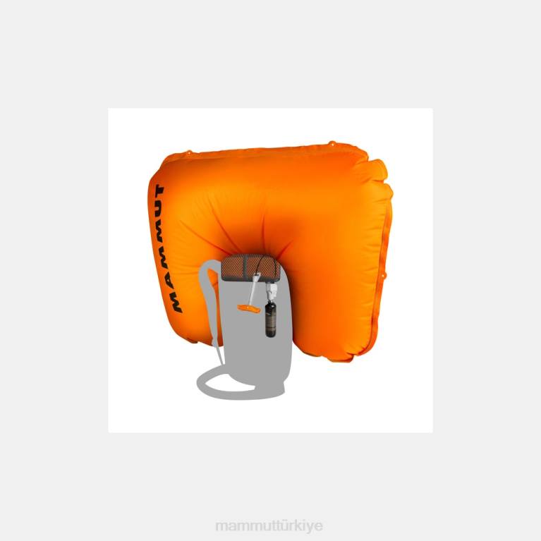 Mammut çıkarılabilir hava yastığı sistemi 3.0 teçhizat siyah üniseks LV8J539