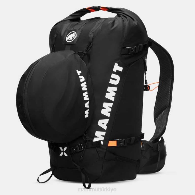 Mammut kask tutucu yanlısı teçhizat siyah üniseks LV8J414