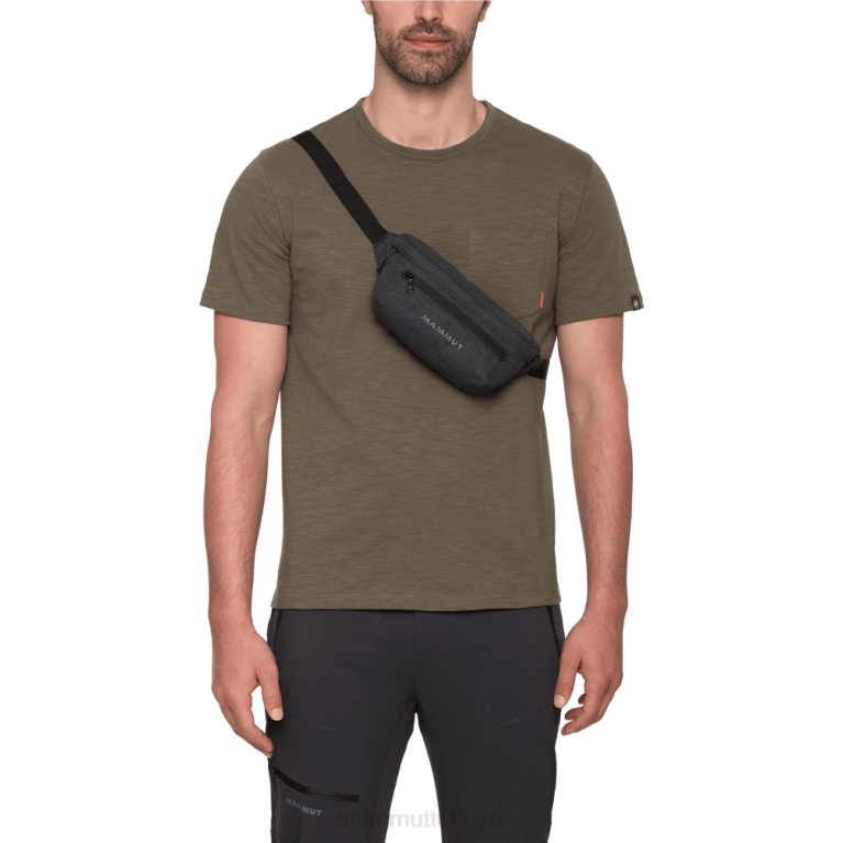 Mammut klasik bumbag melanj teçhizat siyah üniseks LV8J620