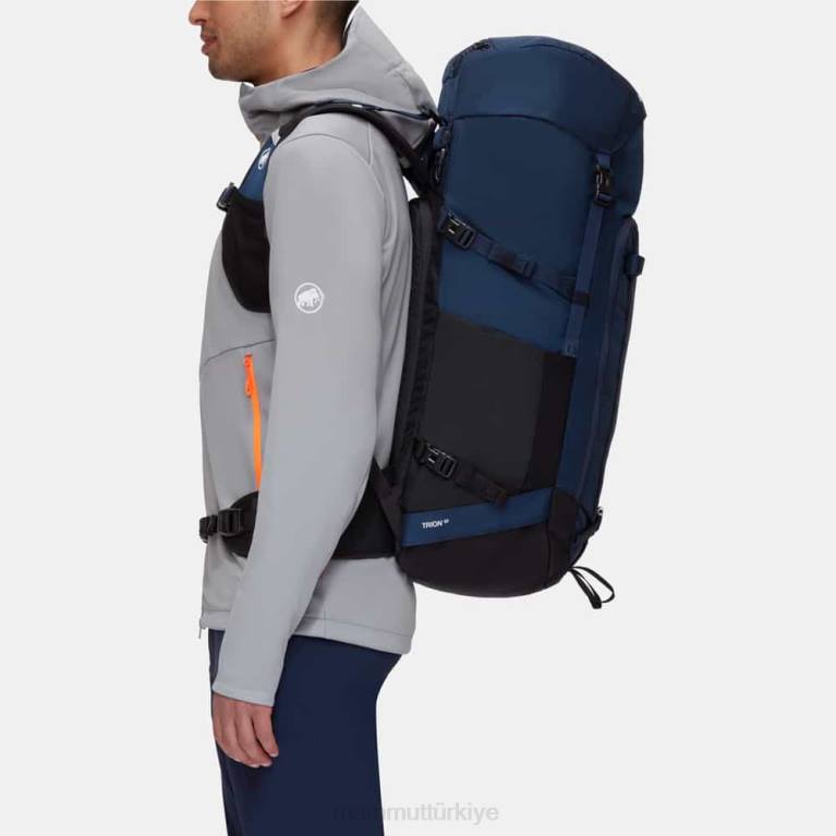 Mammut üçlü 50 teçhizat deniz siyahı üniseks LV8J572