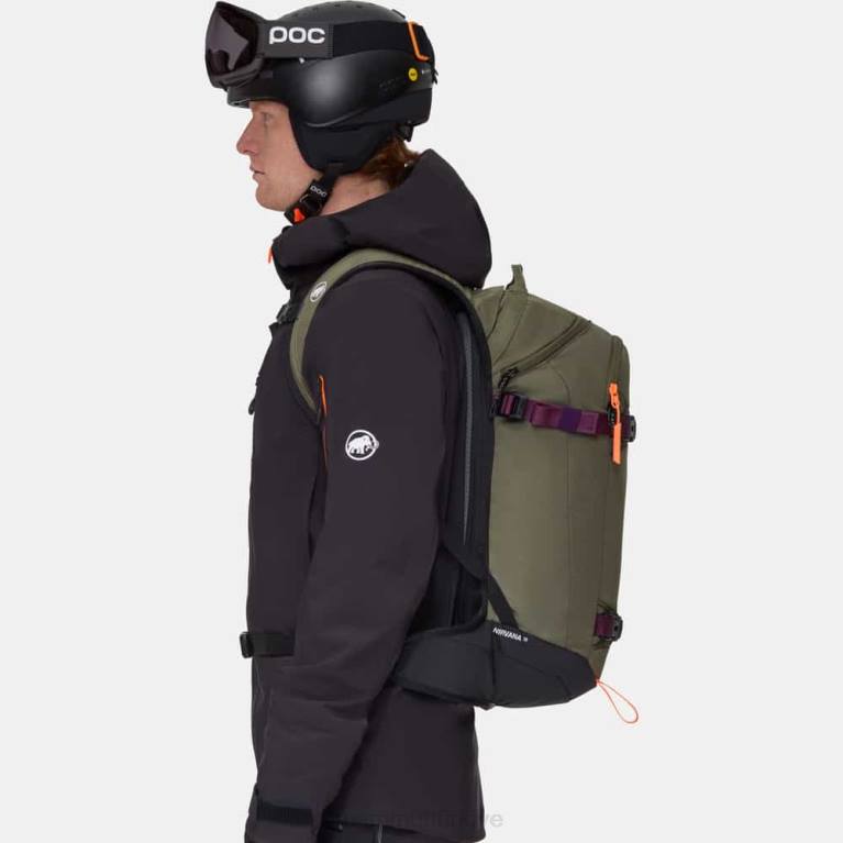 Mammut nirvana 18 teçhizat iguana-siyah üniseks LV8J560