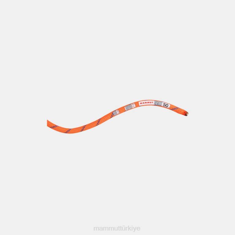 Mammut 7.5 alpin gönderici kuru halat teçhizat ateş mavisi üniseks LV8J563