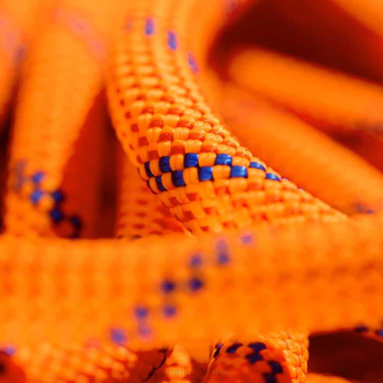 Mammut 7.5 alpin gönderici kuru halat teçhizat ateş mavisi üniseks LV8J563