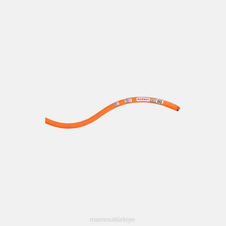 Mammut 9.5 alp kuru ipi teçhizat güvenlik turuncu-zen üniseks LV8J496