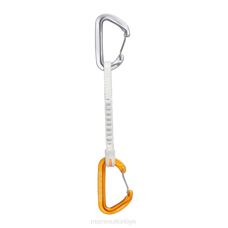 Mammut verici kablosu 17 cm hızlı çekme teçhizat açık gri-altın üniseks LV8J607